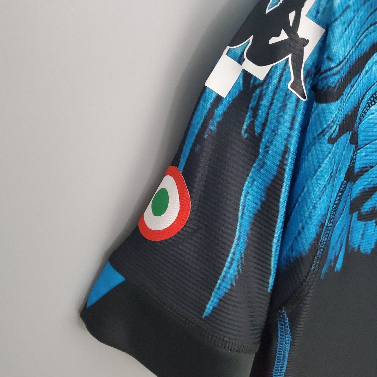 21/22 Napoli Kappa × Marcelo Burlon Kit – Unique Sleeve Design with Bold Accents