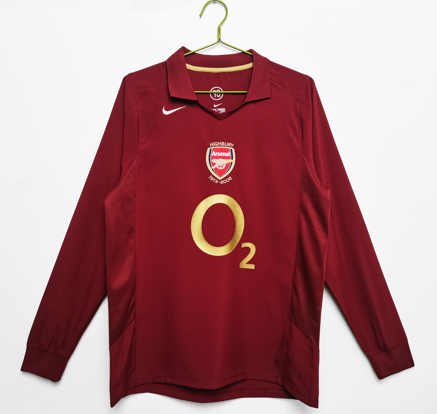 Maillot domicile à manches longues d'Arsenal 2005-2006