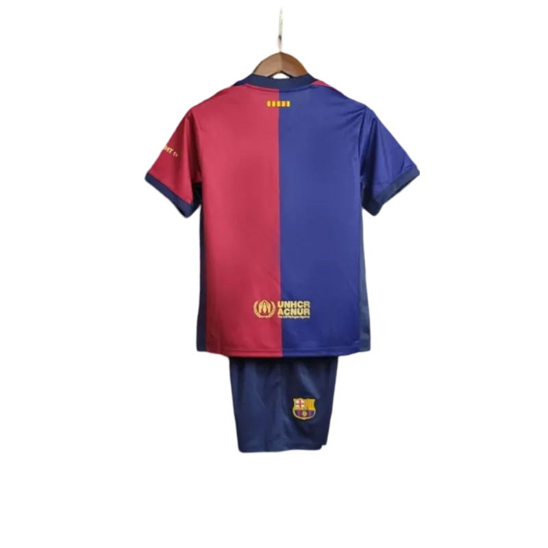 Barcelona Home 125th Anniversary kids kit