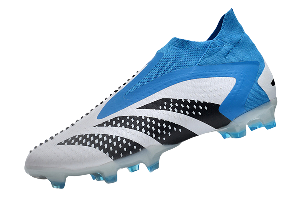 Adidas Predator Accuracy Elite BRANCO + AZUL – High-Performance Cleats for Ultimate Ball Control