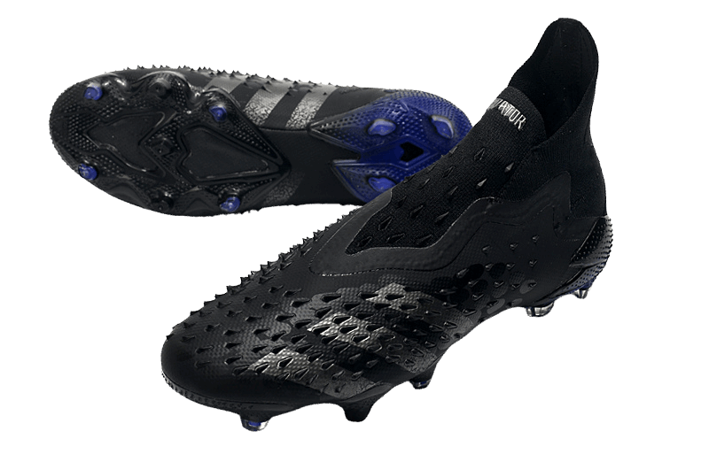 Adidas Predator Freak FG Escapelight Pack Cleats – Black and Blue for Precision and Power