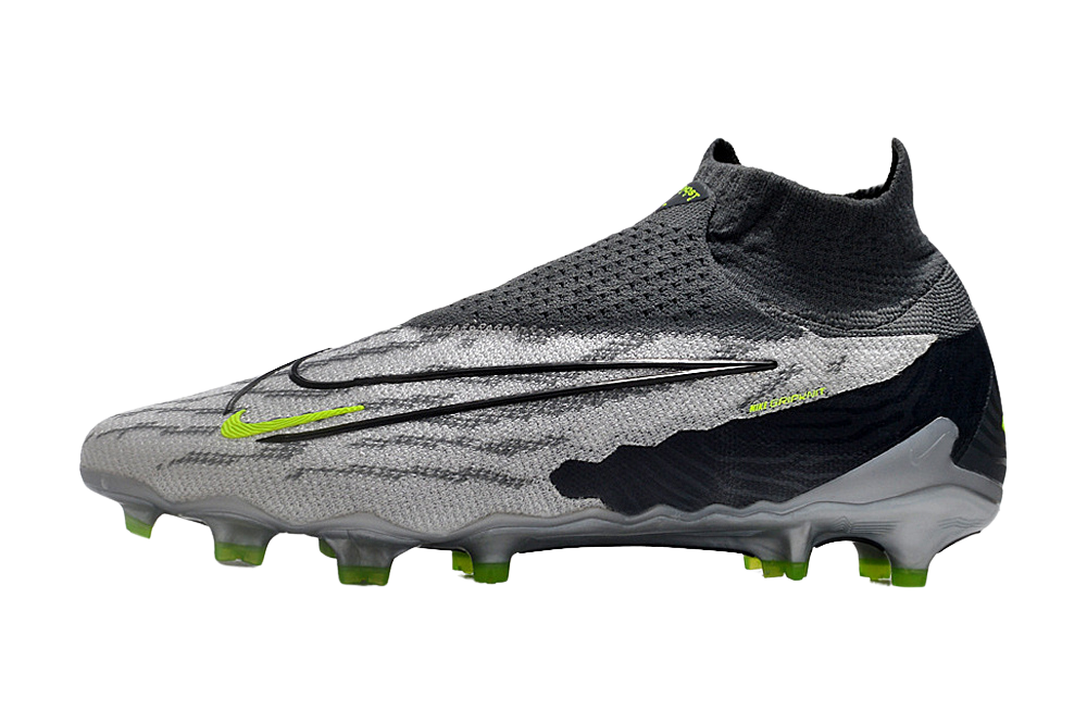 Nike Phantom GX Elite FG Grey & Yellow – Dynamic Fit for Superior Comfort and Performance
