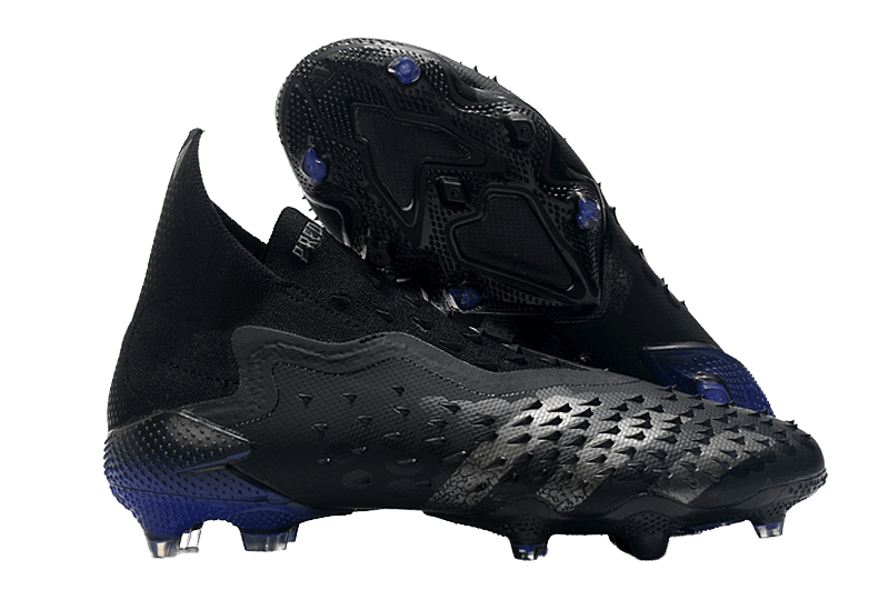 Adidas Predator Freak FG Escapelight Pack Cleats – Black and Blue for Precision and Power