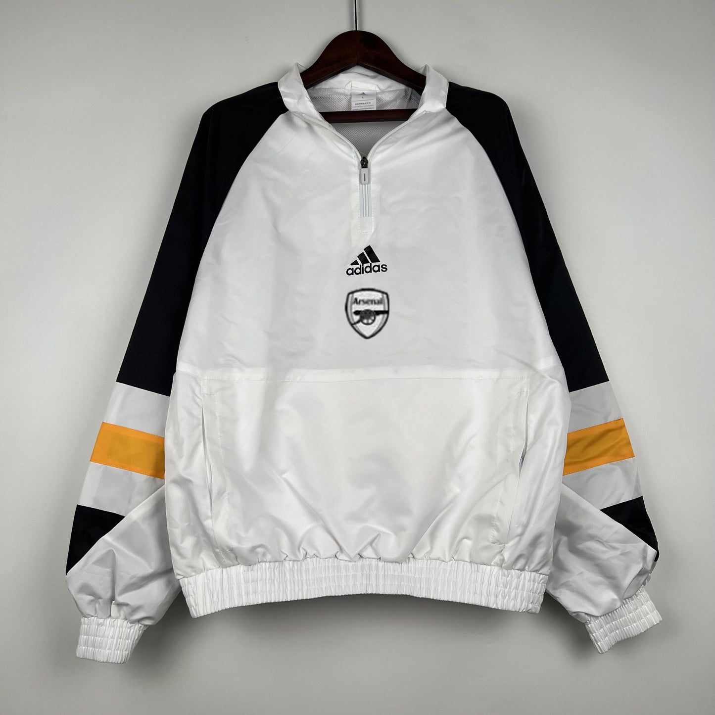 2023 Juventus White Windbreaker Sleek & Lightweight Football Jacket
