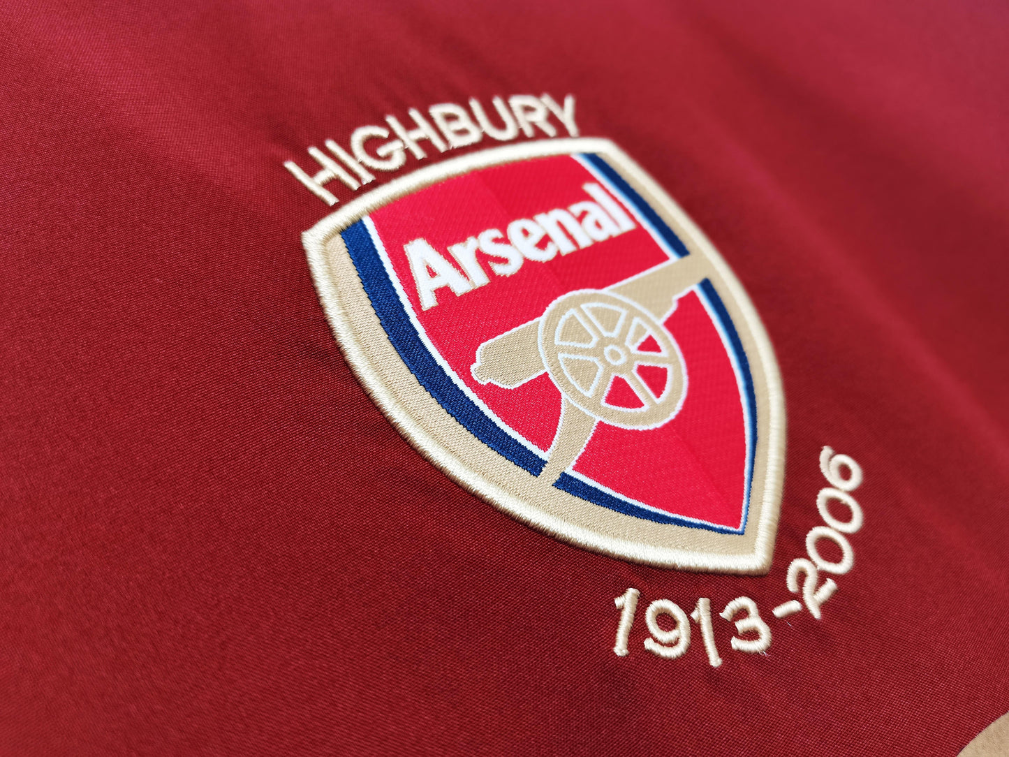 Maillot domicile à manches longues d'Arsenal 2005-2006