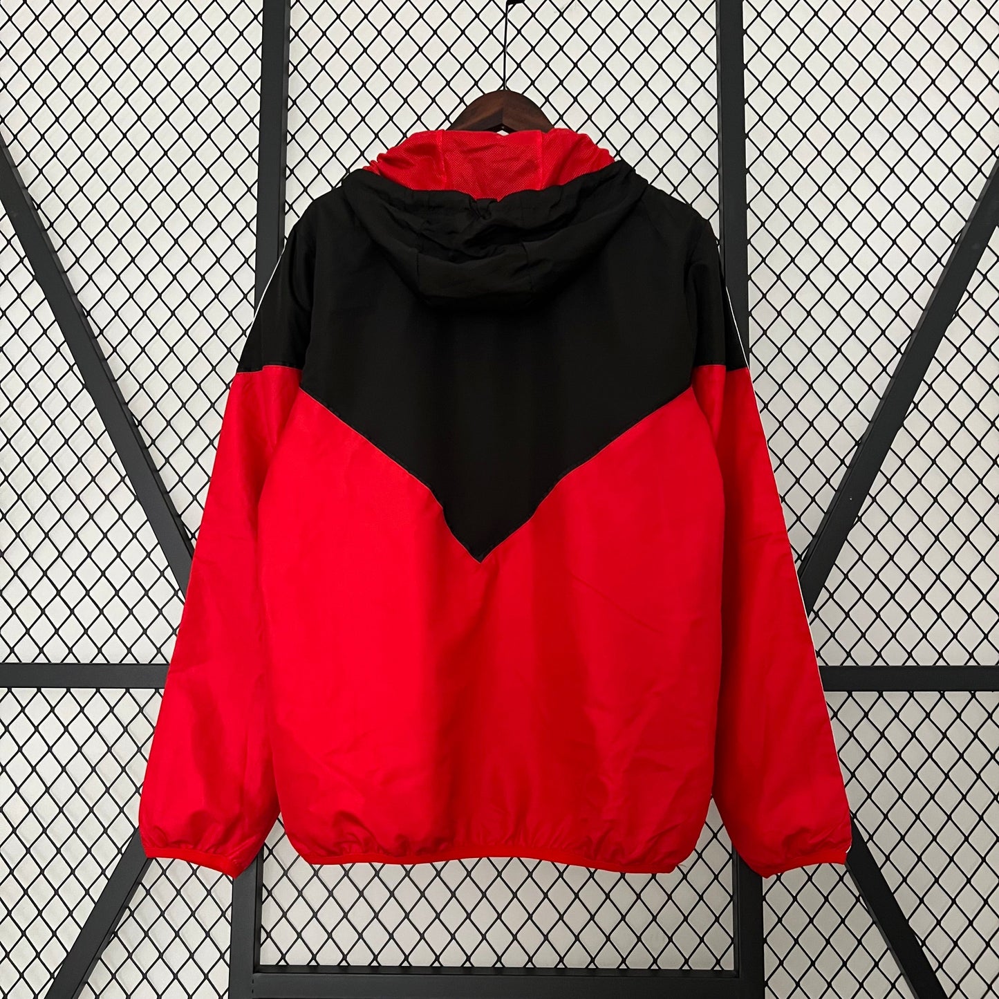 23/24 Manchester United Windbreaker Red Devil Street Shield