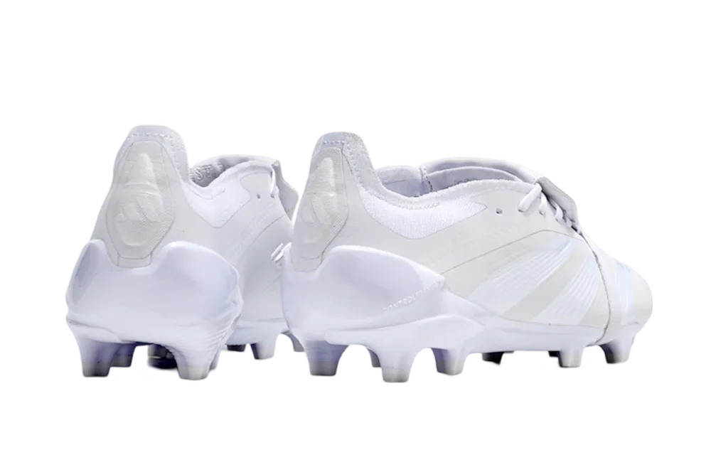 Adidas Predator Elite Full White Cleats - Maximum Stability and Precision