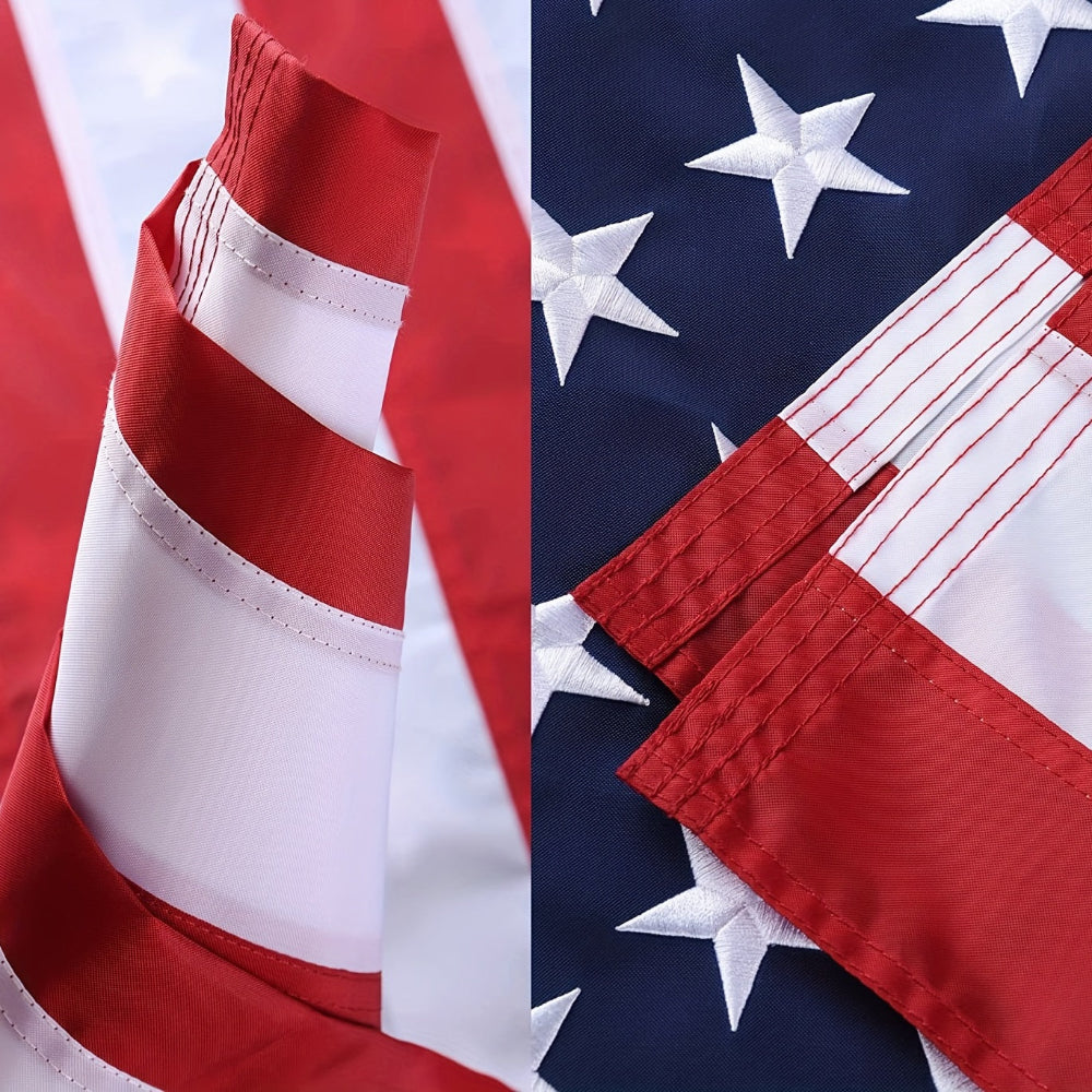 American Flag Outdoor Heavy Duty Polyester Brass Grommets