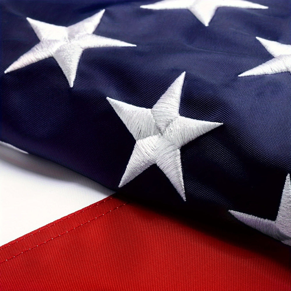 American Flag Outdoor Heavy Duty Polyester Brass Grommets