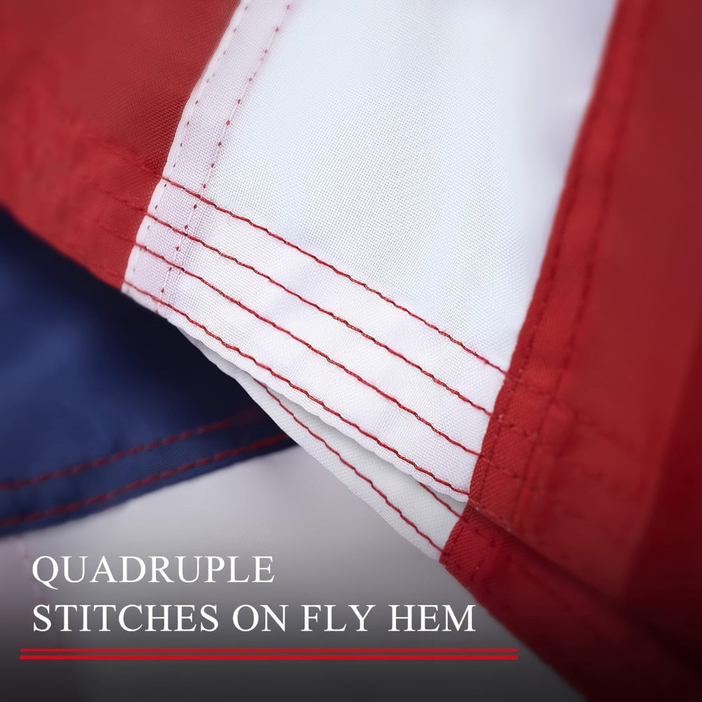 American Flag Outdoor Heavy Duty Polyester Brass Grommets