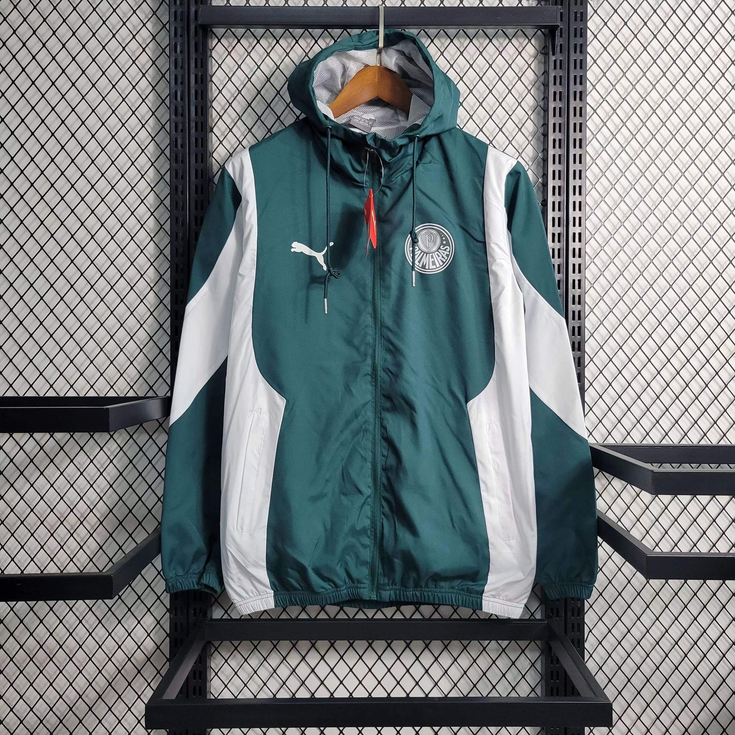 Palmeiras Windbreaker Jacket Green Power Lightweight Shield