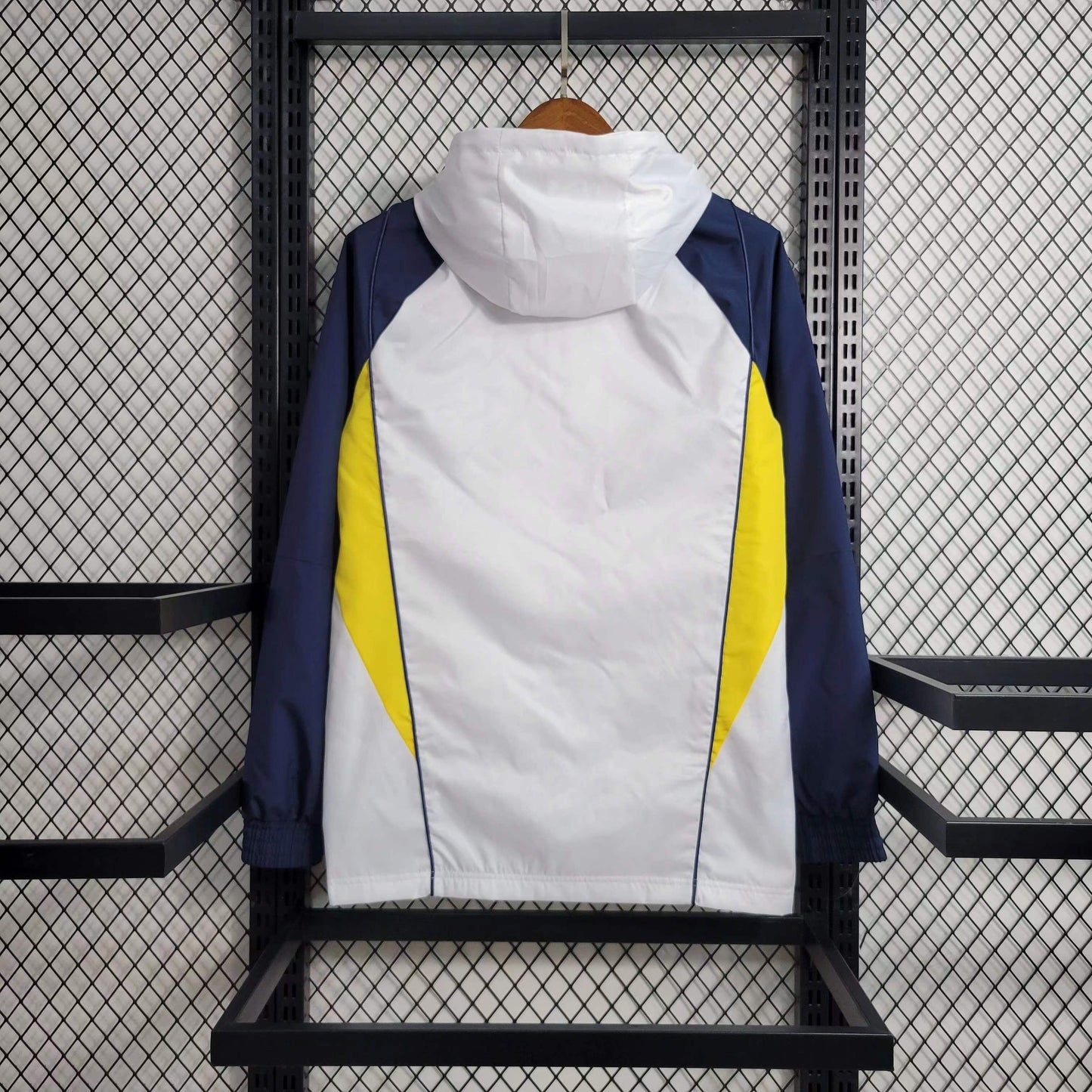 VESTES COUPE-VENT BLANCHES DU REAL MADRID