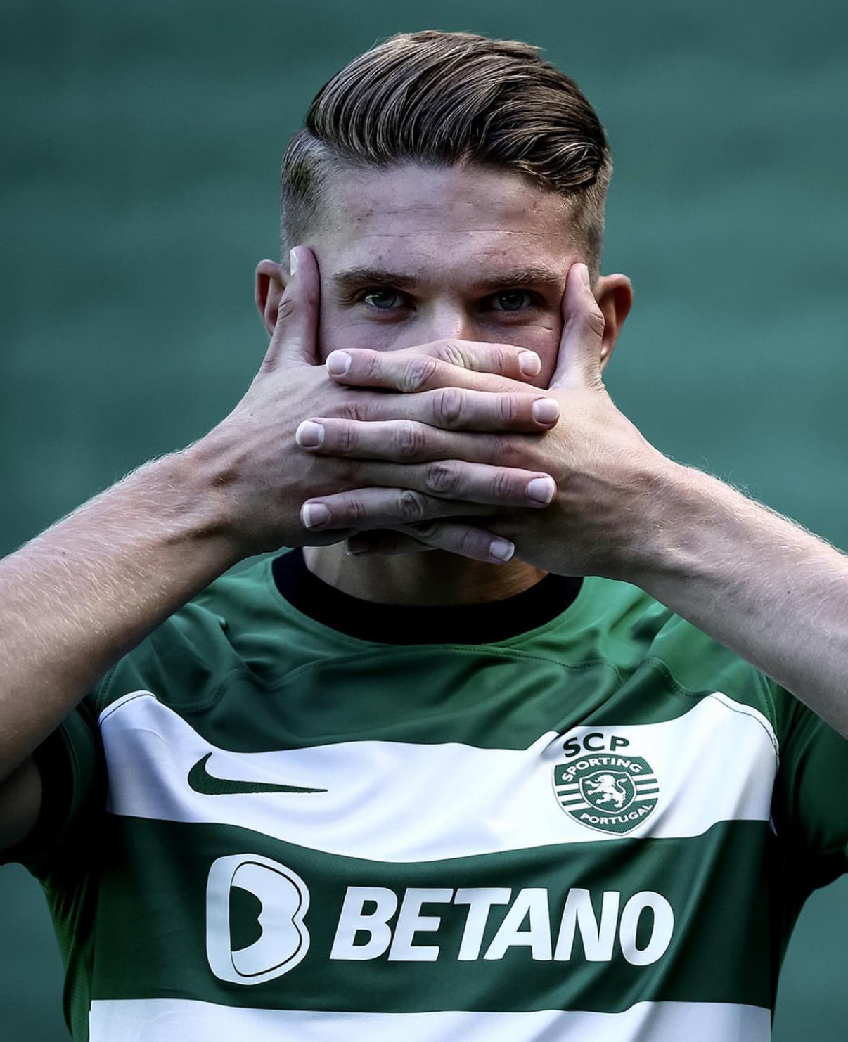 nike Sporting Lisbon 24-25 Home Kit for sale