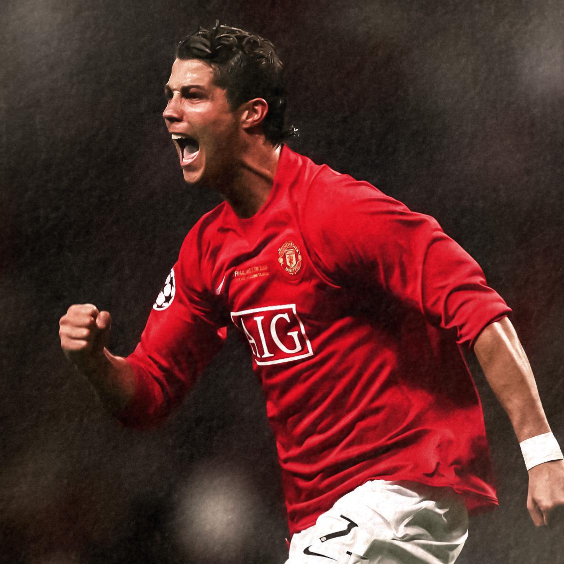 Official Manchester United Champions League 2008 Retro Kit