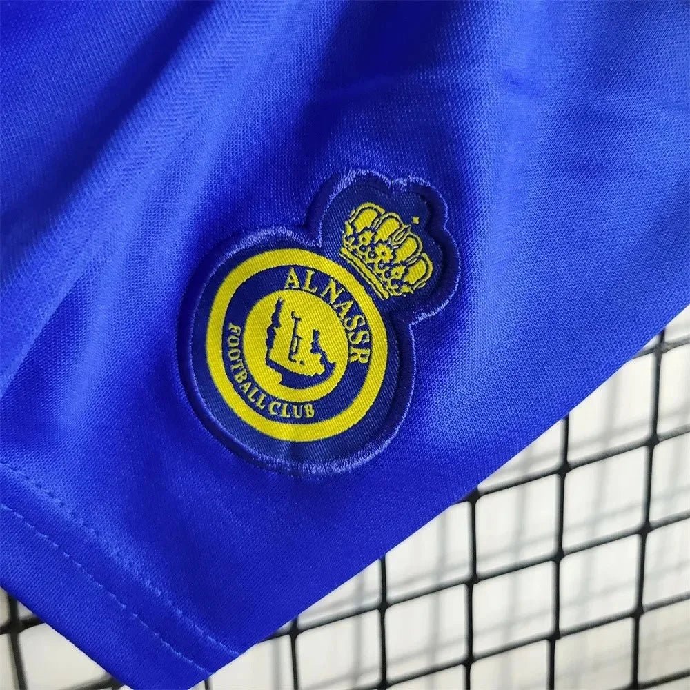 Kids Al-Nassr FC home soccer set yellow