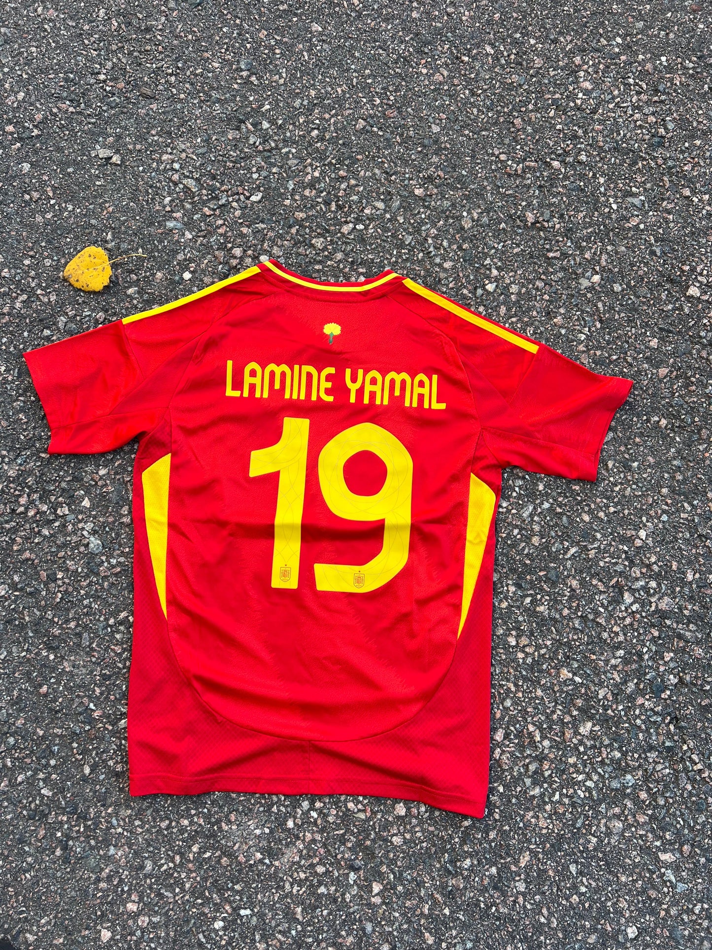 Lamine Yamal Spain x Stussy Soccer Jersey – Custom Name and Number Design on Premium Fabric