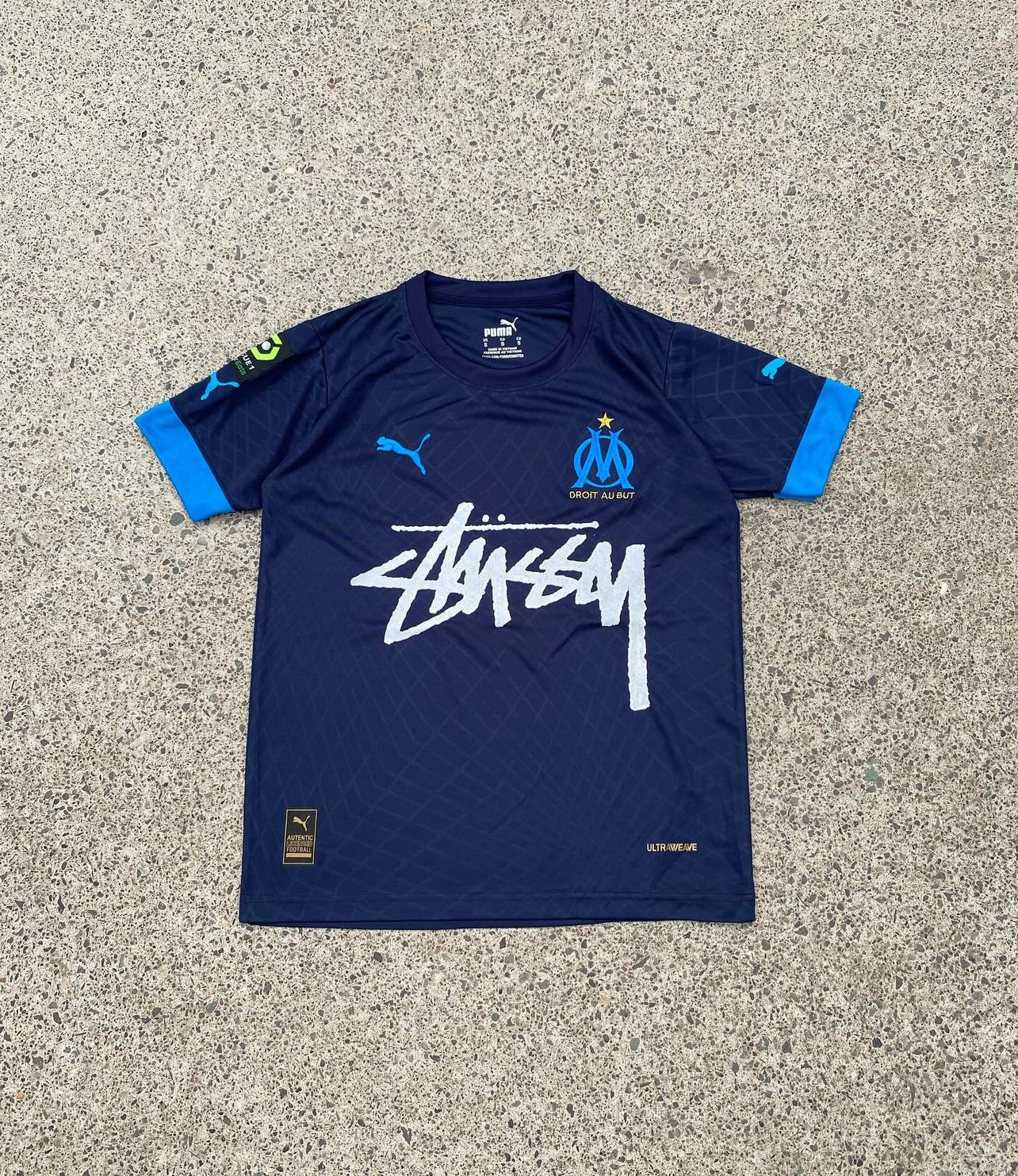 Marseille x Stussy Limited Edition Jersey – Exclusive Football Shirt with Streetwear-Inspired Design