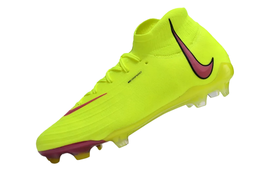 Phantom Luna Elite NU FG - Yellow Cleats for Superior Ball Control and Performance