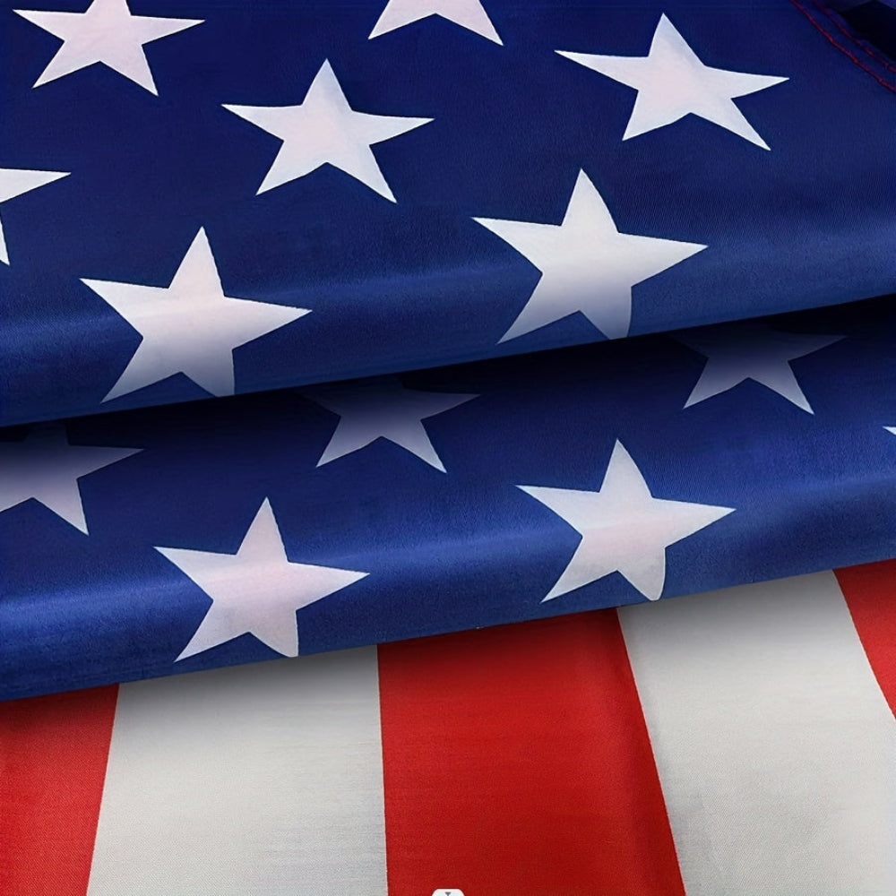 Outdoor American Flag Heavy Duty Polyester Brass Grommets