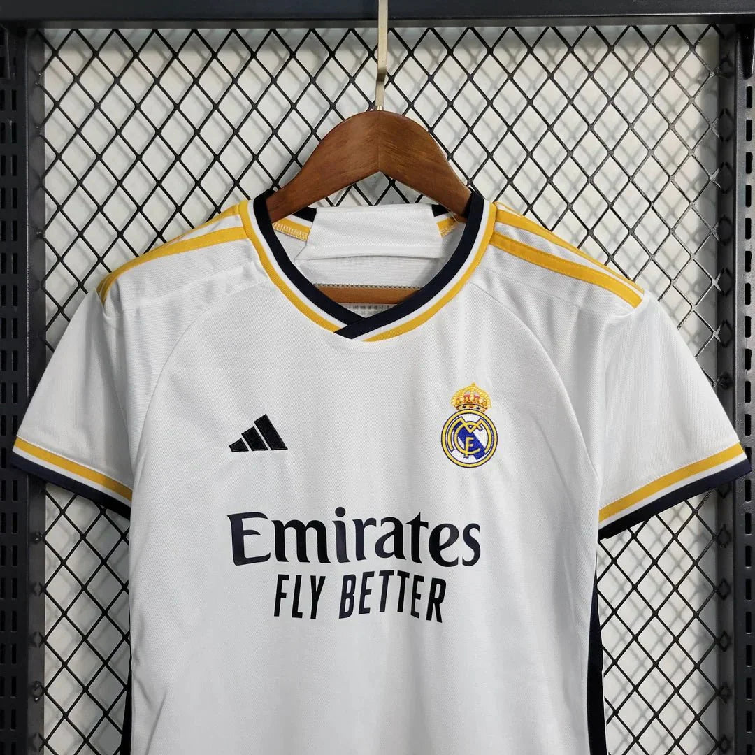 Real Madrid children’s home outfit 2023 season