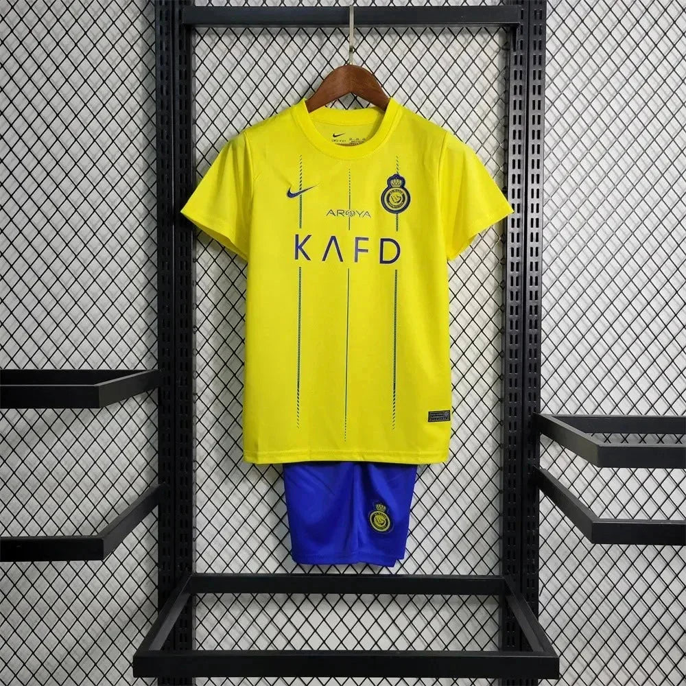 Ronaldo Al-Nassr youth football uniform 23/24