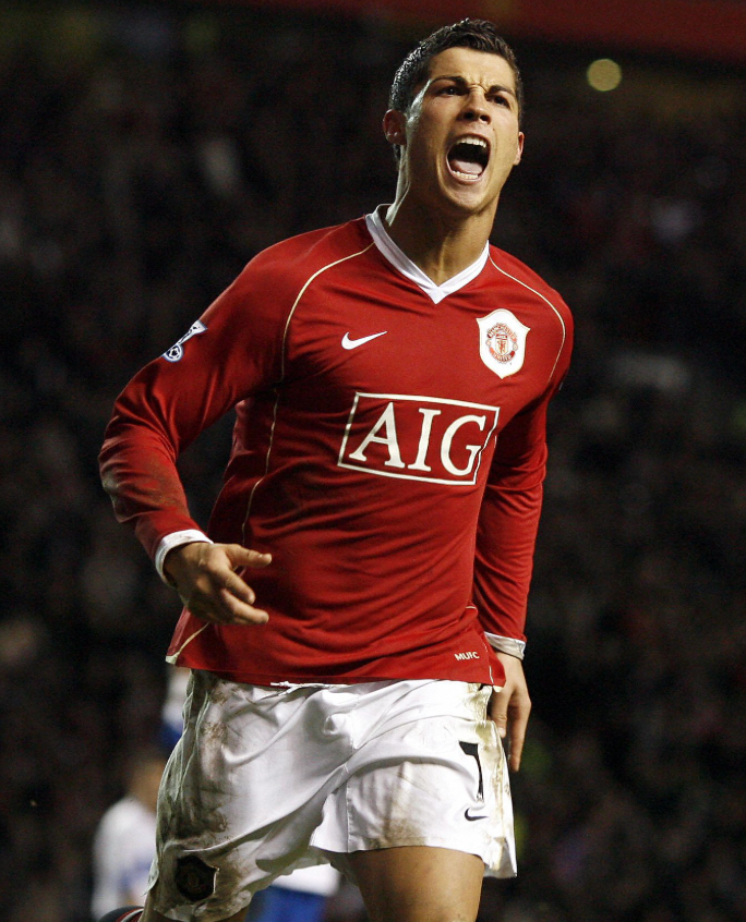 Maillot domicile à manches longues Manchester United 2006-2007