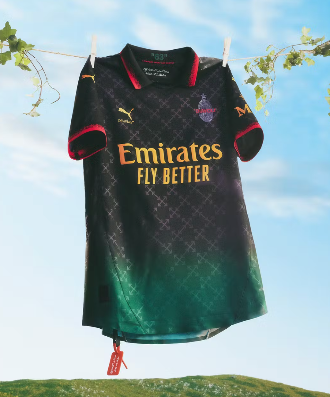 AC Milan x Off-White 2024/2025 (NOIR)