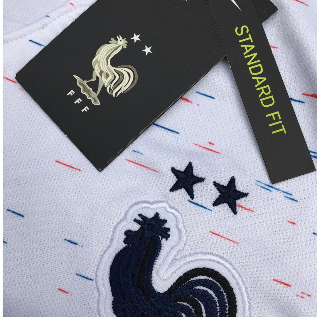 France x Stussy Jersey – Embroidered National Team Crest and Stussy Branding