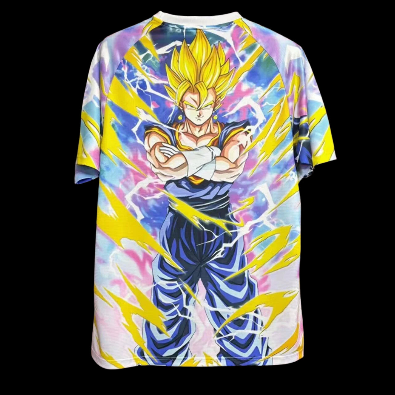Japan Super Saiyan Football Jersey 24/25 front view with bold anime graphics