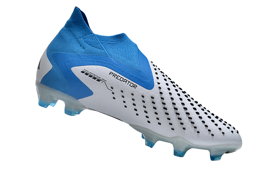 Adidas Predator Accuracy Elite BRANCO + AZUL – High-Performance Cleats for Ultimate Ball Control