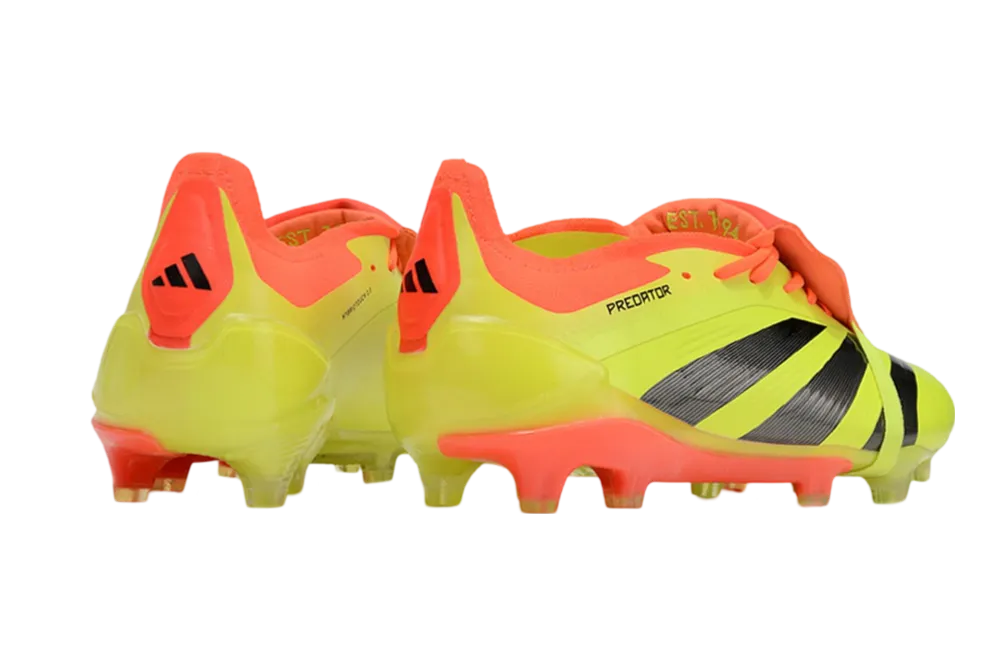 Adidas Predator Elite Yellow Boots - Enhanced Fit and Speed