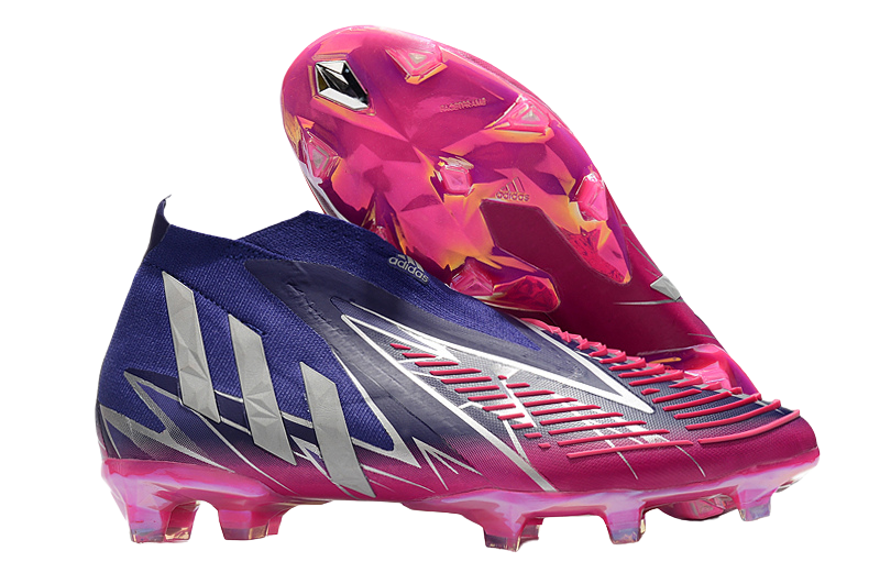 Adidas Predator Edge FG Champions Code - Purple/Silver Metallic/Pink – Elite Performance Soccer Cleats