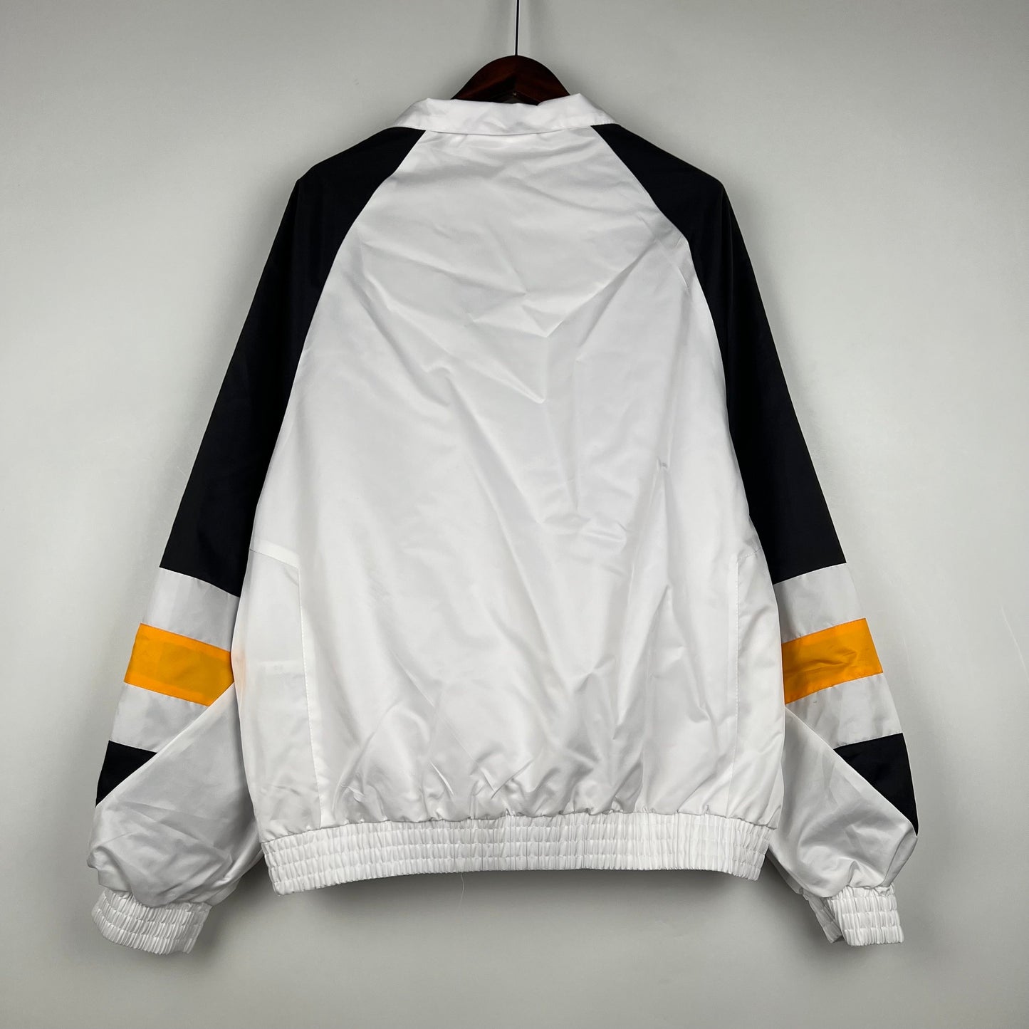 2023 Juventus White Windbreaker Sleek & Lightweight Football Jacket