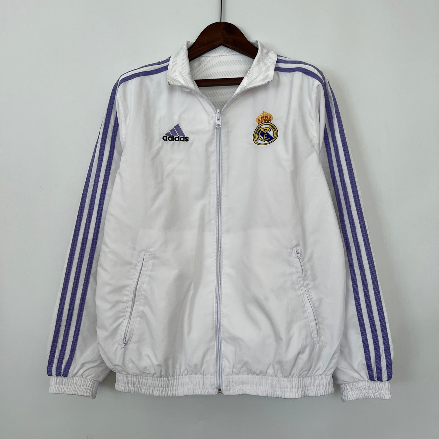 Real Madrid 23/24 Reversible Windbreaker – Double-Sided Jacket (S–XXL)