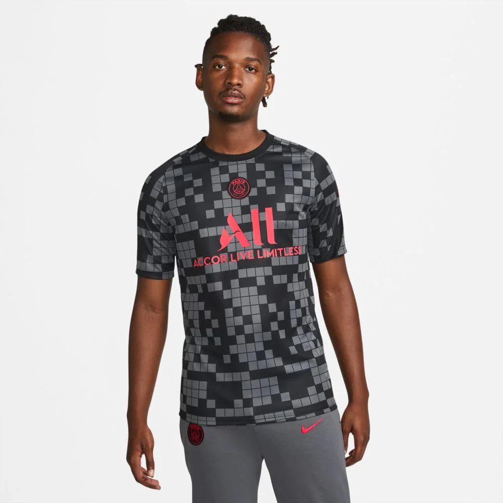 PSG Pre-Match Jersey BlacknnGrey 2021-2022