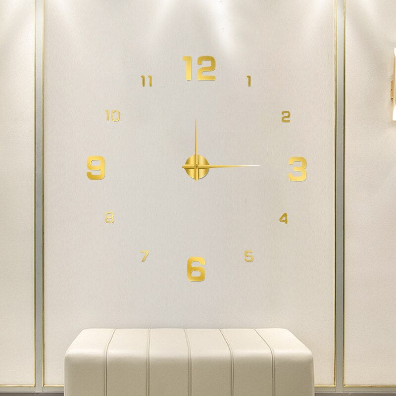 Wall Clock Modern Oversized Decorative Timepiece