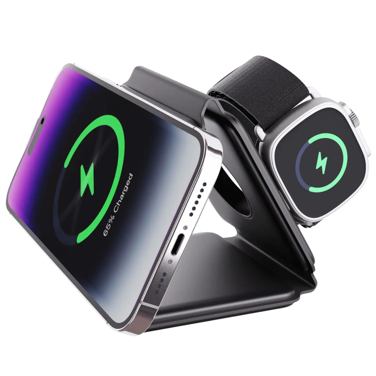 Wireless Charger Foldable Travel Charging Pad
