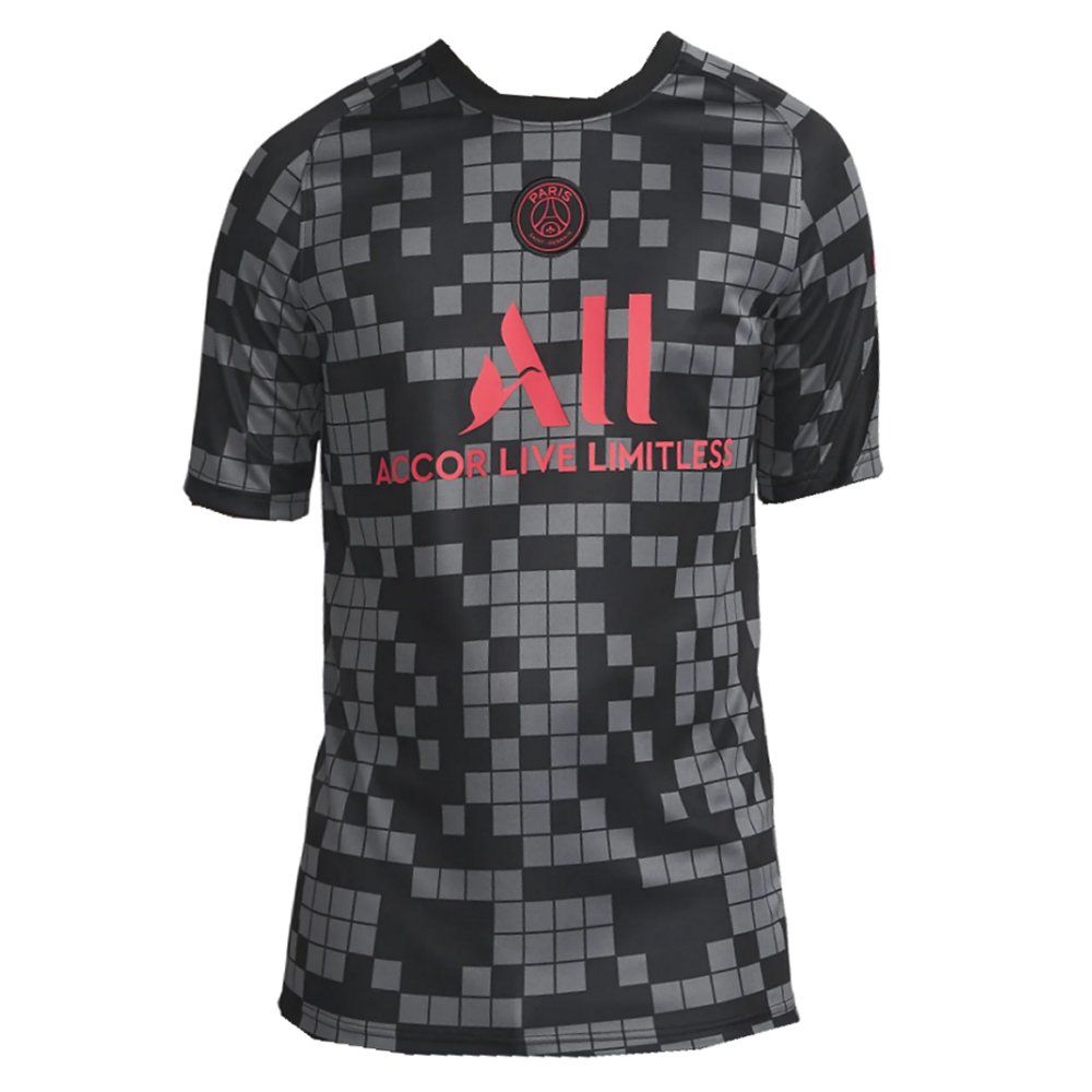 PSG Pre-Match Jersey BlacknnGrey 2021-2022