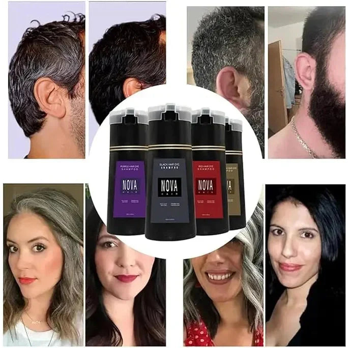 Natural Hair Dye Shampoo for Healthy Hair
