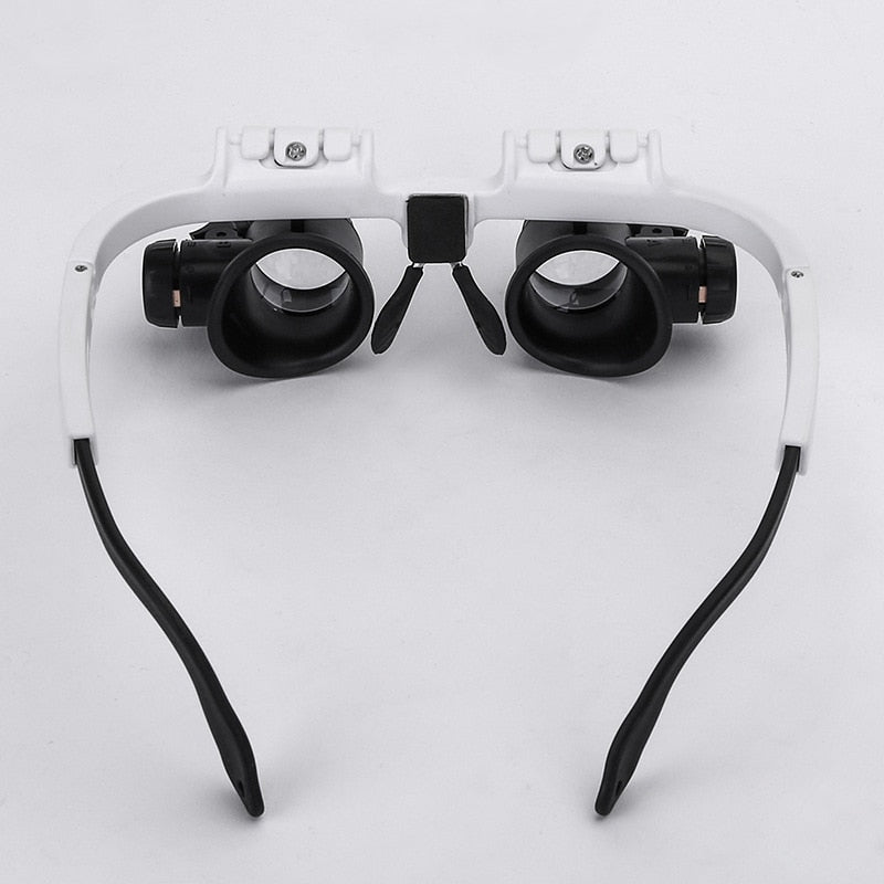 Magnifying Glasses LED Headband Optical Lens Tool