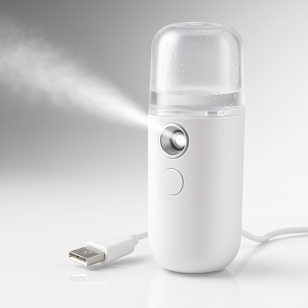 Facial Steamer with Portable Hydration Mist