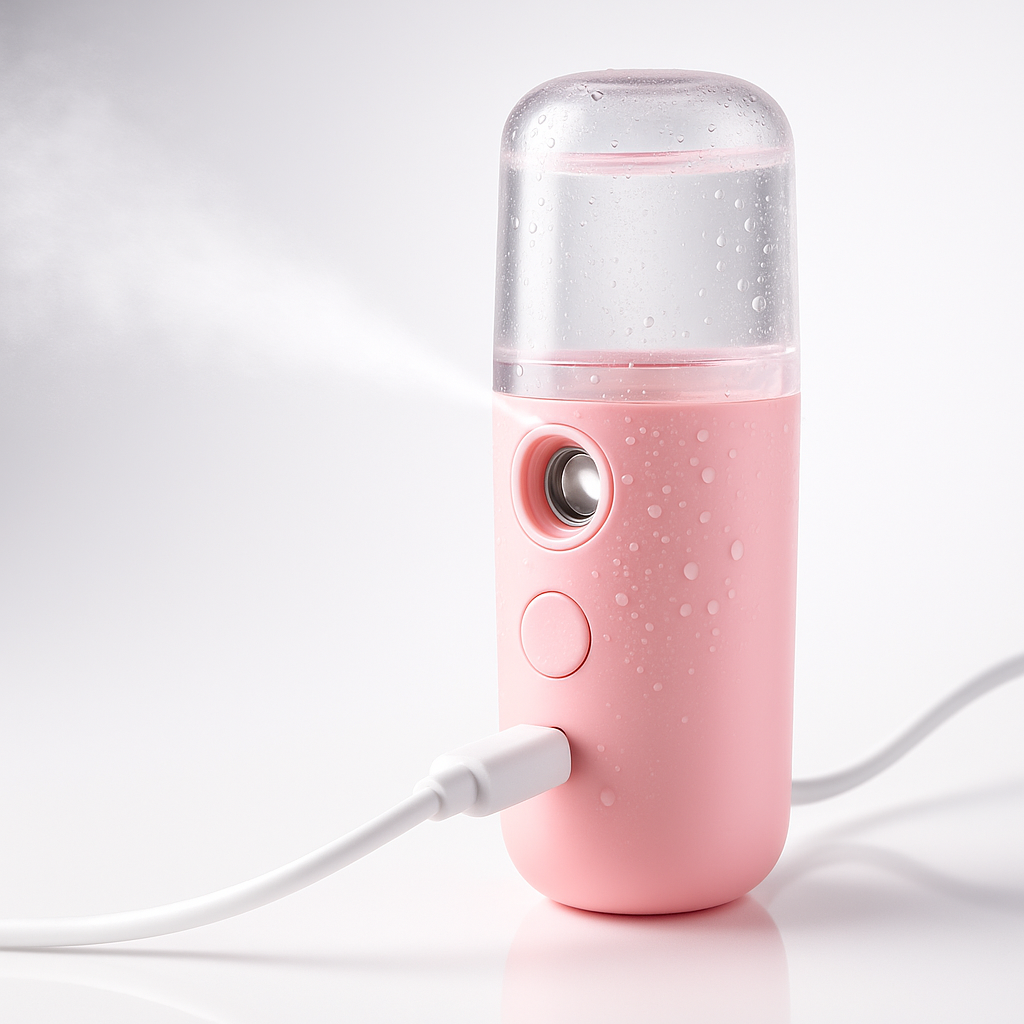 Facial Steamer with Portable Hydration Mist
