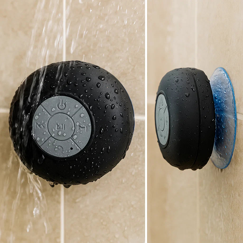 Bluetooth Shower Speaker with Waterproof Design