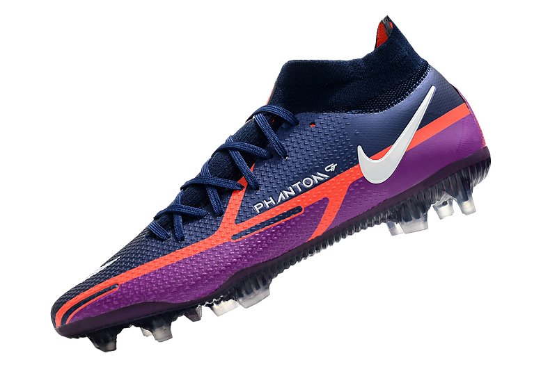 Phantom GT2 Elite FG – Stylish Midnight Blue Violet Soccer Cleats for Quick, Controlled Movements