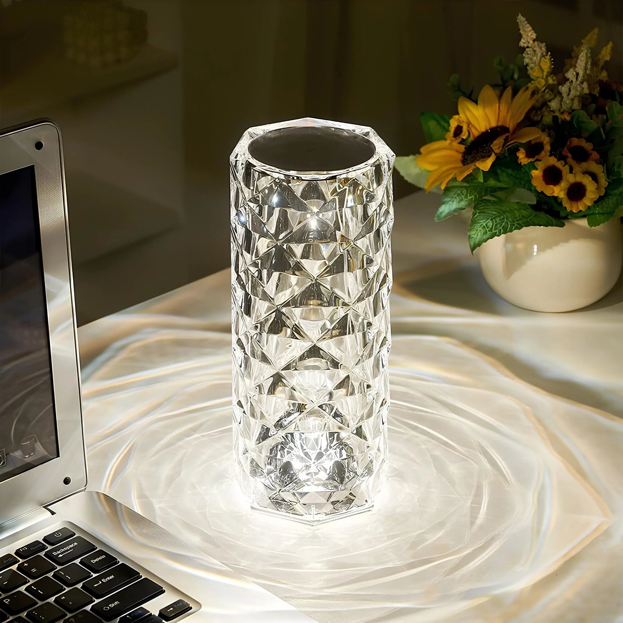 Table Lamp Acrylic Touch Control Light