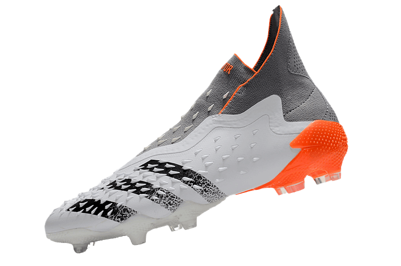 Adidas Predator Freak+ Whitespark FG – Bold Design in White and Red for Explosive Performance