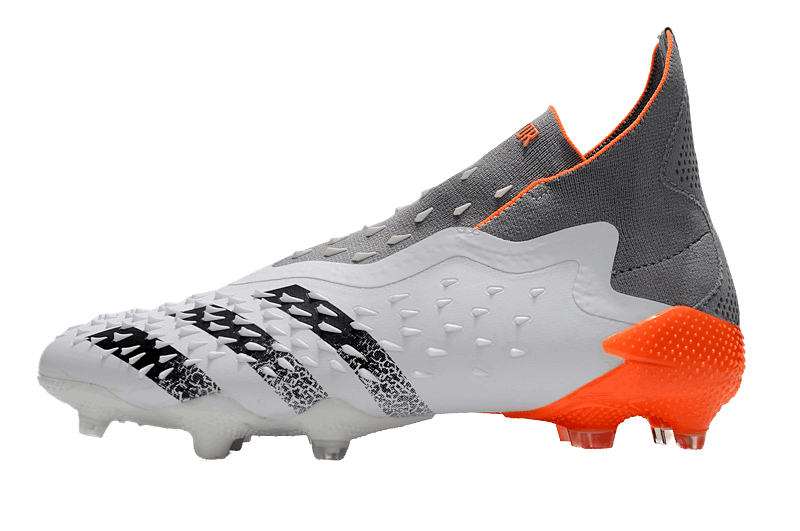 Adidas Predator Freak+ Whitespark FG – Bold Design in White and Red for Explosive Performance