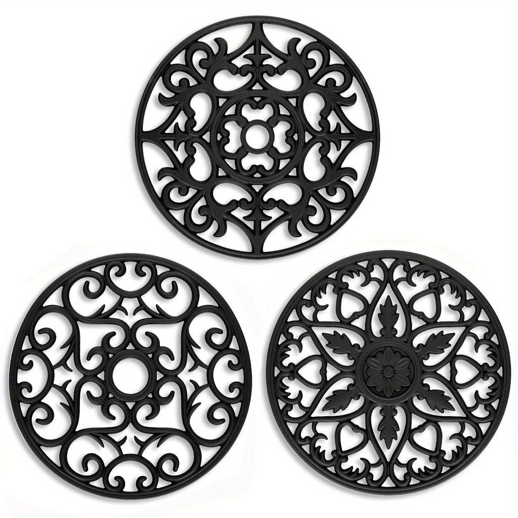 Silicone Heat Resistant Trivets for Kitchen