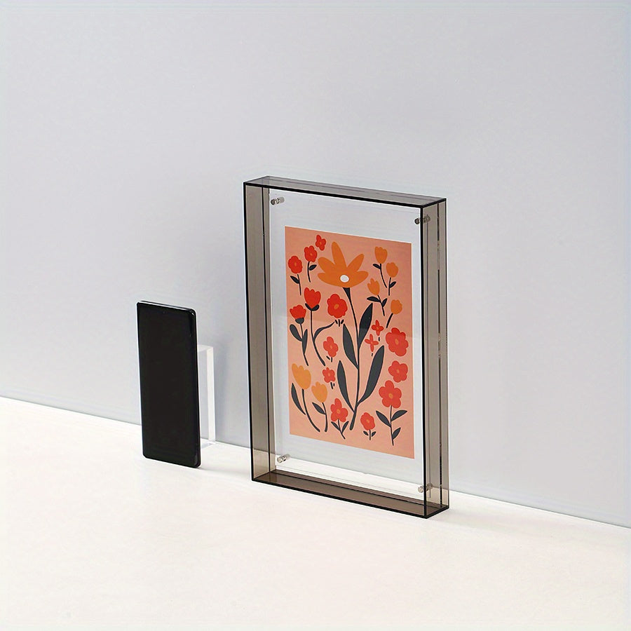 Wall Art Acrylic Display Frame for Desk Use