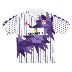 Maillot rétro extérieur Fiorentina 1991-1992 – Design Lotto classique